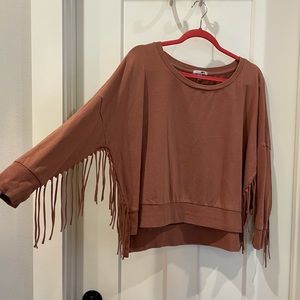 Amuse Society Fringe Sweatshirt